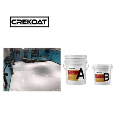 Revestimiento de piso de 3 mm de mármol metálico epoxi sin burbujas Curado rápido