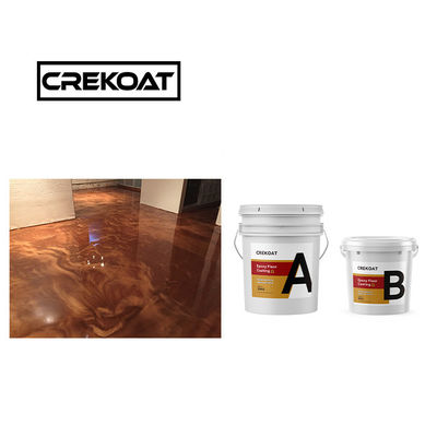 Pintura epoxi libre de VOC con olor bajo 3 mm Revestimiento epoxi resistente al calor
