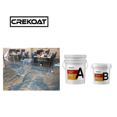 Basecoat auto nivelación de baja viscosidad recubrimiento epoxi 100% sólidos 3 mm