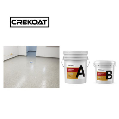 21 Por peso Revestimiento de suelo de resina epoxi sin descamación Revestimiento de resina epoxi de múltiples escamas