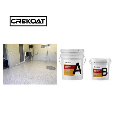 3 mm Revestimiento de piso epoxi resistente al deslizamiento Resina Revestimiento de chapa epoxi de difusión completa