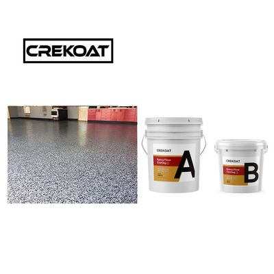 Resina de revestimiento de suelo de chapa epoxi de color claro y brillante