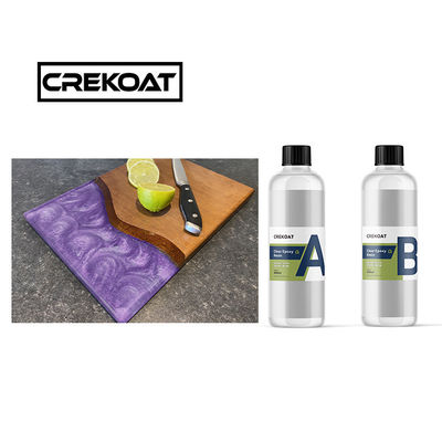 Dureza Bajo olor Resina epoxi clara Durabilidad No tóxica para la fabricación de joyas de arte