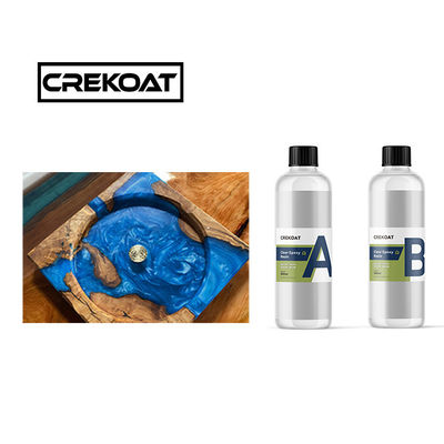 Resistencia a los arañazos de la resina epoxi transparente en rodillos