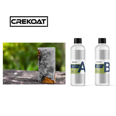 Resistencia a los arañazos de la resina epoxi transparente en rodillos