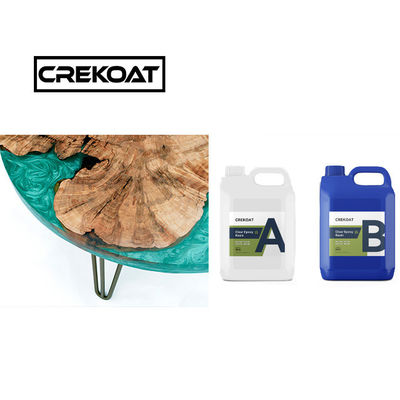 BPA Free Deep Pour Epoxy Resin Clear Casting Art Hard Largo tiempo de trabajo