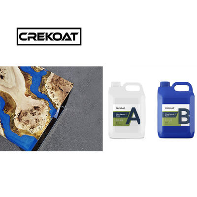 Madera profunda transparente Vertiendo resina epoxi Resistente a los rayos UV fundición profunda duradera