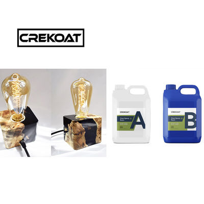 Bajo olor No Voc Art Resistencia al impacto de la resina epoxi para moldes de joyería de mesa de río