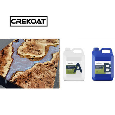 Encapsulamiento de alimentos seguros vertido profundo resina epoxi tabla fluvial curación lenta No VOC