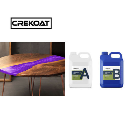 Encapsulamiento de alimentos seguros vertido profundo resina epoxi tabla fluvial curación lenta No VOC