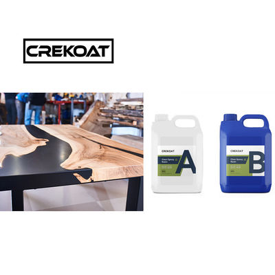 Cristal claro y profundo vertido resina epoxi libre de BPA 3D fundición baja viscosidad