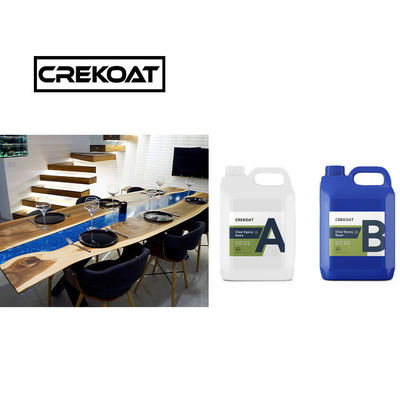 Cristal claro y profundo vertido resina epoxi libre de BPA 3D fundición baja viscosidad