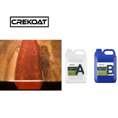 5 cm Ultra baja viscosidad fundición profunda resina epoxi tabla de río tiempo de trabajo largo