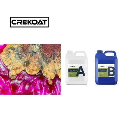 5 cm Ultra baja viscosidad fundición profunda resina epoxi tabla de río tiempo de trabajo largo