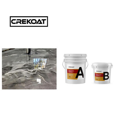 Pintura para suelos metálicos epoxi de pulido Revestimiento epoxi resistente a la abrasión sin costuras