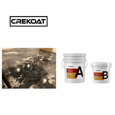 Revestimiento de resina epoxi inodora y pesada de 1 mm Dinámica metálica