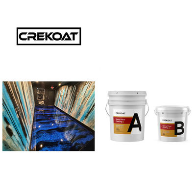 Revestimiento de resina impermeable versátil Revestimiento sólido resistente a sustancias químicas Revestimiento epoxi 3 mm