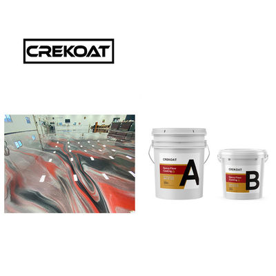 100% sólidos de alta construcción revestimiento metálico epoxi de 3 mm Antimicrobiano