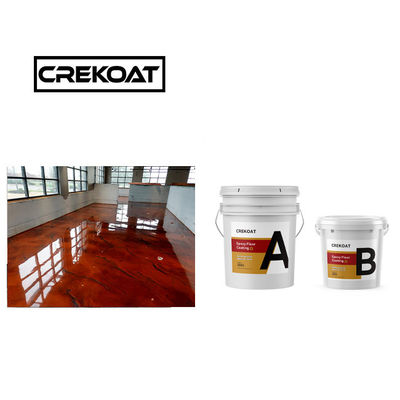 100% sólidos de alta construcción revestimiento metálico epoxi de 3 mm Antimicrobiano