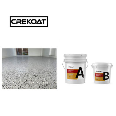 Revestimiento de suelo poliespártico de polímero epoxi Bajo olor Buena resistencia a las intemperie