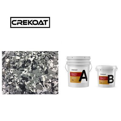 Revestimiento de resina epoxi cristalina / pintura de 1 mm de uretano duradero fuerte