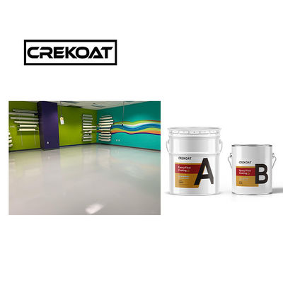 Revestimiento de piso industrial epoxi de pulverización de trabajo pesado de alto brillo y bajo olor