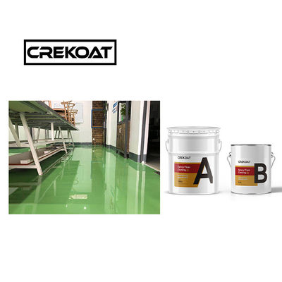 Pintura de piso resistente a los arañazos brillante, transparente, sin costuras, revestimiento de piso epoxi de 3 mm
