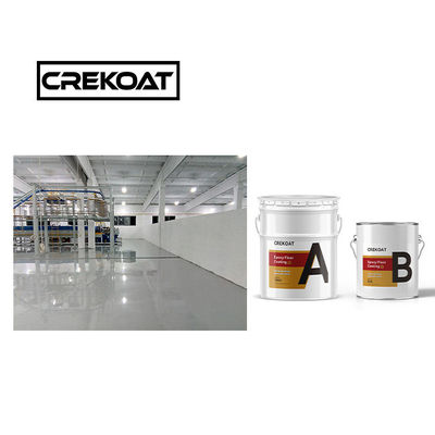 1 mm de alto brillo revestimiento de piso epoxi facilidad pintura de suelo duradera colores sólidos