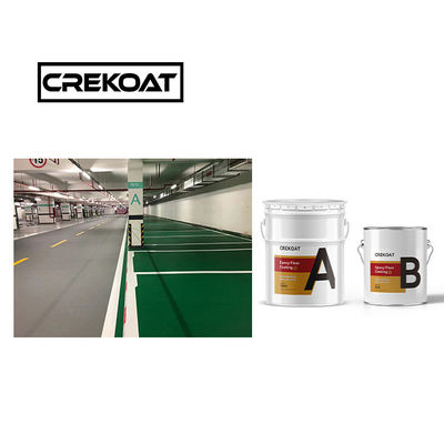 Pintura de piso epoxi libre de disolventes