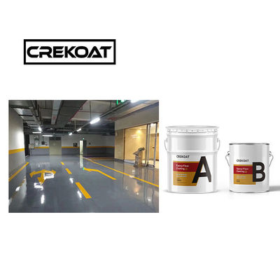 Pintura de piso epoxi libre de disolventes