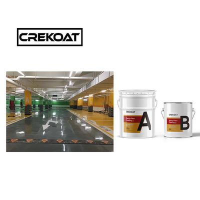 Fast Drying Chemical Resistant Industrial Epoxy Floor Coating Gloss Finish 1mm