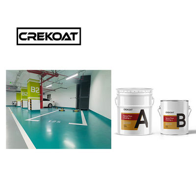 Fast Drying Chemical Resistant Industrial Epoxy Floor Coating Gloss Finish 1mm