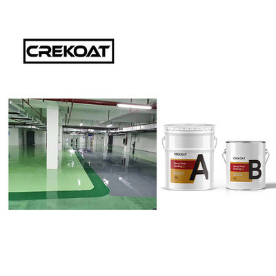 Visibilidad Pintura de piso epoxi gris Revestimiento superior vertido Revestimientos de hormigón Resistencia