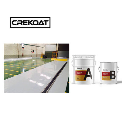 Líquido de revestimiento de suelo epoxi para zonas de tráfico sin costura de construcción industrial