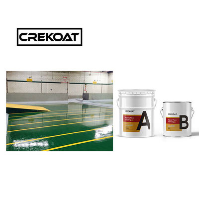 Pintura de piso epoxi texturizada industrial antideslizante para revestimientos con rodillos