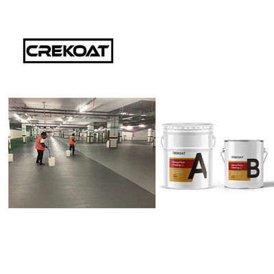 Pintura de piso epoxi texturizada industrial antideslizante para revestimientos con rodillos