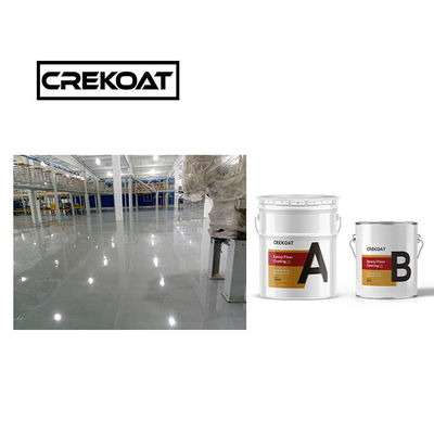 Pintura de piso epoxi brillante de 3 mm Spray Epoxy Top Coat para áreas de alto tráfico