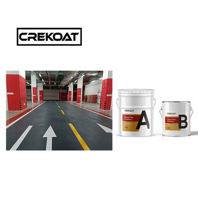 Bajo contenido de COV revestimiento de suelo antideslizante adherencia de pintura epoxi para el hormigón