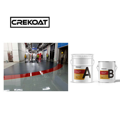 Bajo contenido de COV revestimiento de suelo antideslizante adherencia de pintura epoxi para el hormigón