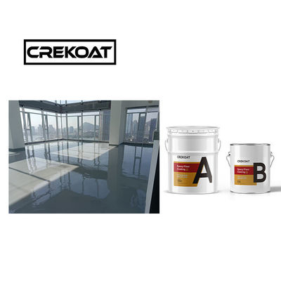 Pintura de piso de tráfico pesado de 1 mm con textura, recubrimiento resistente al deslizamiento, alta construcción, MSDS