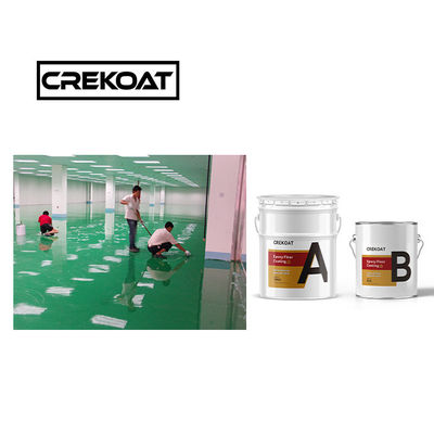 3 mm Auto nivelación de revestimiento de piso epoxi de alto brillo Durable pintura de suelo de hormigón