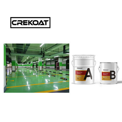 3 mm Auto nivelación de revestimiento de piso epoxi de alto brillo Durable pintura de suelo de hormigón