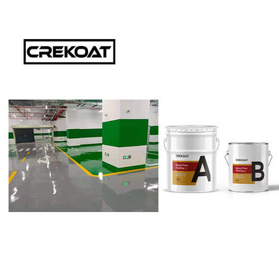 Revestimiento de piso industrial epoxi de pulverización de trabajo pesado de alto brillo y bajo olor