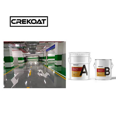 3 mm Auto nivelación de revestimiento de piso epoxi de alto brillo Durable pintura de suelo de hormigón