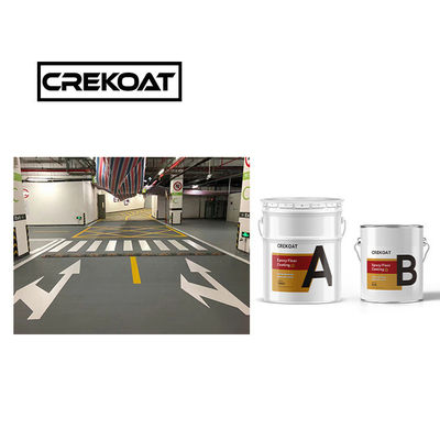 Revestimiento de suelo de baja viscosidad resistente al desgaste a base de agua / pintura con solvente 1 mm