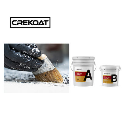 Revestimiento de suelo poliespártico de polímero epoxi Bajo olor Buena resistencia a las intemperie