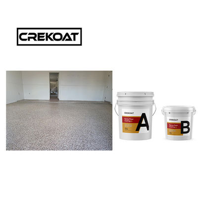 Con un olor mínimo, con una capa de hormigón de poliurea clara y curado rápido