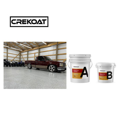 Pintura de piso de garaje de poliespártico líquido con spray de concreto epoxi 1 mm