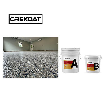 Estabilidad UV Revestimiento de suelo poliurea poliaspartico Resistencia química superior