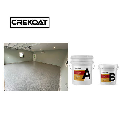 Polyaspartico de larga duración poliurea de capa superior clara de secado rápido sólidos altos